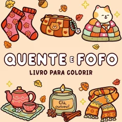 Porto Editora Livro para Colorir "Quente e Fofo"^ Atividades