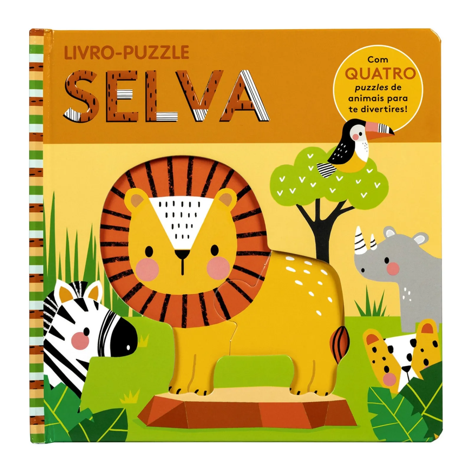 Porto Editora Livro-puzzle: Selva^ Atividades|Puzzles