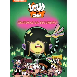 Nuvem De Letras Loud em Casa - Criaturas da Escuridão^ Banda Desenhada E Novelas Gráficas