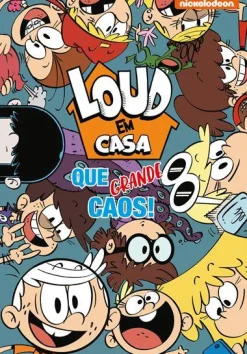 Nuvem De Letras Loud em Casa - que Grande Caos!^ Banda Desenhada E Novelas Gráficas