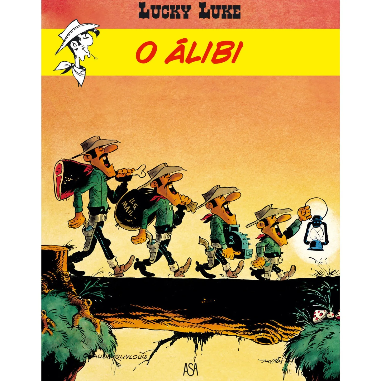 Asa Lucky Luke - o Álibi de Claude Guylouis e Morris^ Banda Desenhada E Novelas Gráficas