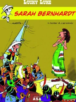 Edições Asa Lucky Luke - Sarah Bernhardt de Morris, Jean Léturgie e Xavier Fauche^ Banda Desenhada E Novelas Gráficas