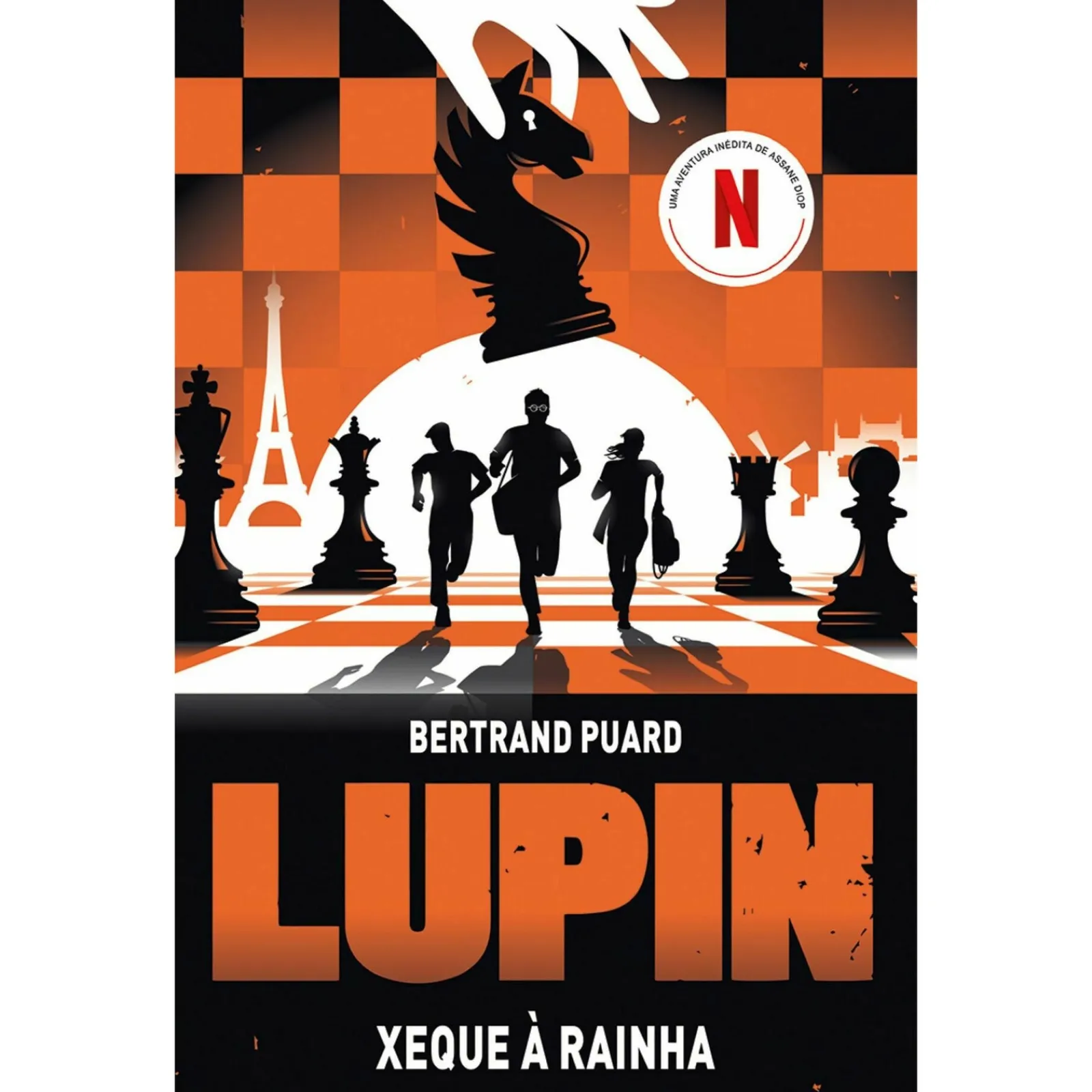Porto Editora Lupin - Xeque à Rainha de Bertrand Puard^ Policial