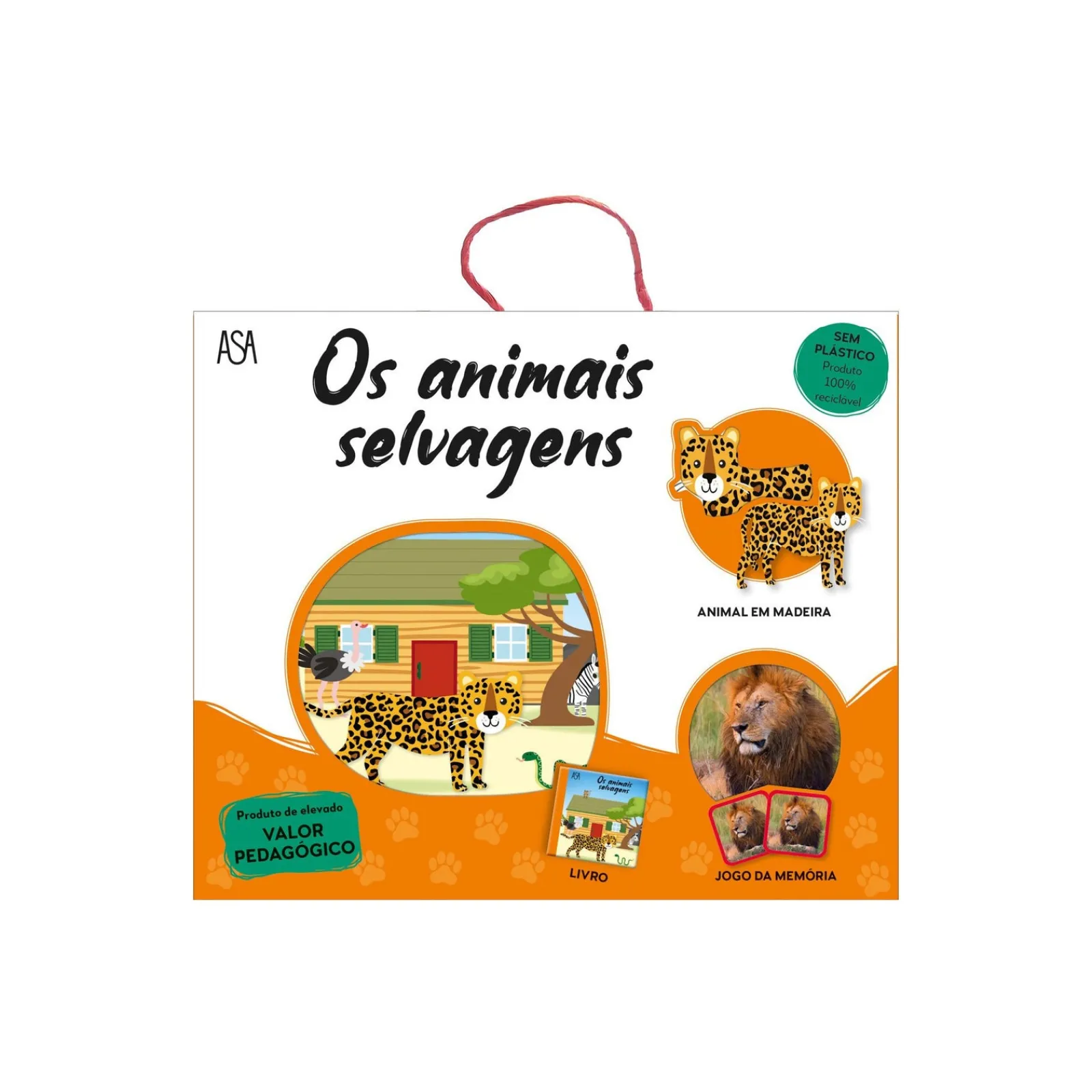 Asa Mala de Atividades - os Animais Selvagens de Kirsten Påbøl Hansen^ Atividades