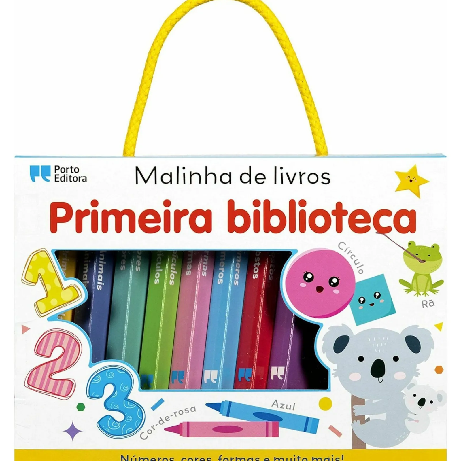 Porto Editora Malinha de Livros - Primeira Biblioteca^ Bebé