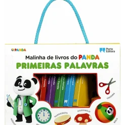 Porto Editora Malinha de Livros do Panda - Primeiras Palavras^ Bebé