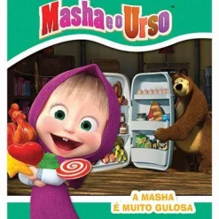 Nuvem De Letras Masha e o Urso - A Masha é Muito Gulosa^ Coleções Infantis