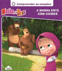 Nuvem De Letras Masha e o Urso - A Masha Está com Ciúmes^ Coleções Infantis