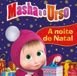 Nuvem De Letras Masha e o Urso - A Noite de Natal^ Coleções Infantis