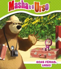Nuvem De Letras Masha e o Urso - Boas Férias, Urso!^ Coleções Infantis