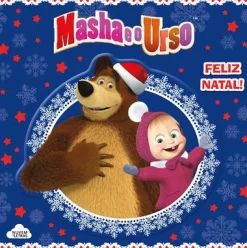 Nuvem De Letras Masha e o Urso - Feliz Natal!^ Coleções Infantis