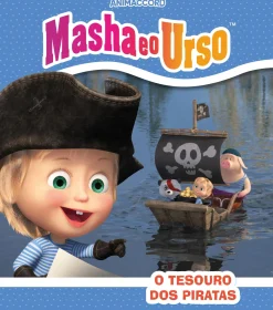 Nuvem De Letras Masha e o Urso - o Tesouro dos Piratas^ Coleções Infantis