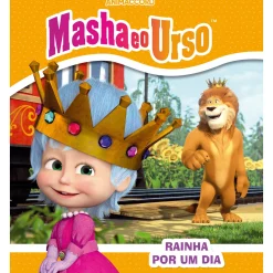 Nuvem De Letras Masha e o Urso - Rainha por um Dia^ Coleções Infantis