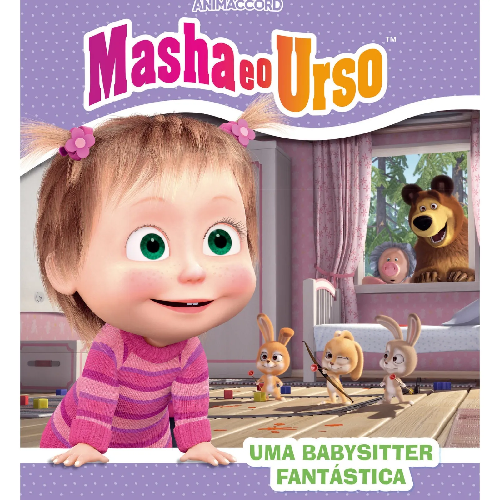 Nuvem De Letras Masha e o Urso: uma Babysitter Fantástica de Masha E O Urso Uma^ Coleções Infantis