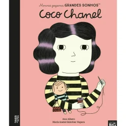 Nuvem De Letras Meninas Pequenas, Grandes Sonhos - Coco Chanel de Maria Isabel Sánchez Vegara^ Literatura Infantil