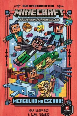 Booksmile Mergulho no Escuro! de Nick Eliopulos e Luke Flowers Minecraft N.º 3^ Coleções Juvenis