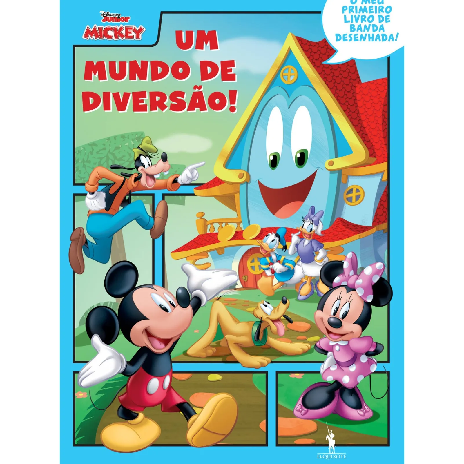 Dom Quixote Mickey - um Mundo de Diversão de Disney^ Banda Desenhada E Novelas Gráficas