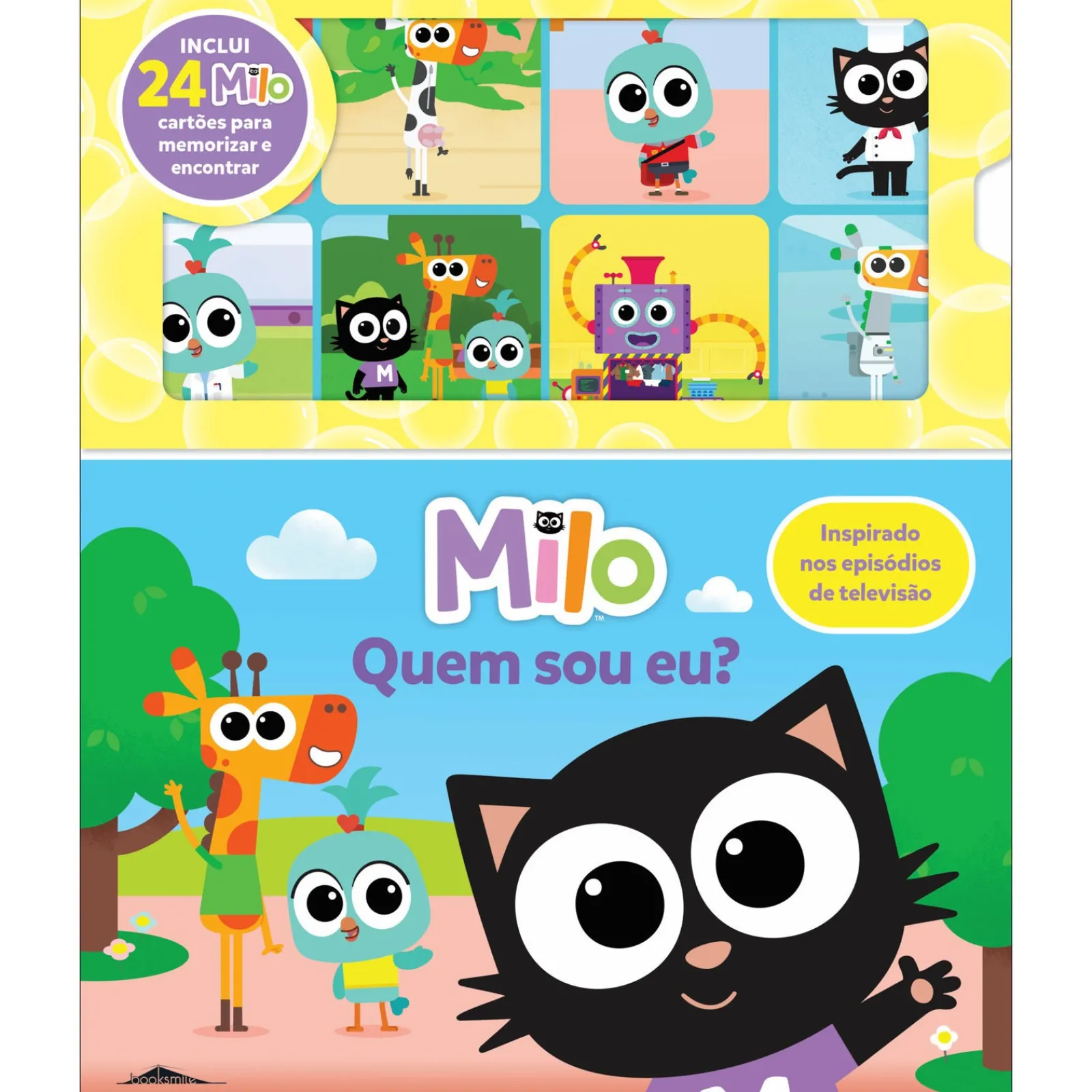 Booksmile Milo - Quem Sou Eu?^ Atividades
