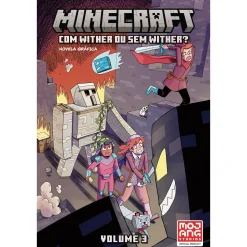 Booksmile Minecraft - com Wither ou sem Wither? (Volume 3) de Kristen Gudsnuk^ Banda Desenhada E Novelas Gráficas