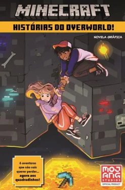 Booksmile Minecraft - Histórias do Overworld! de Vários Autores - Novela Gráfica^ Banda Desenhada E Novelas Gráficas