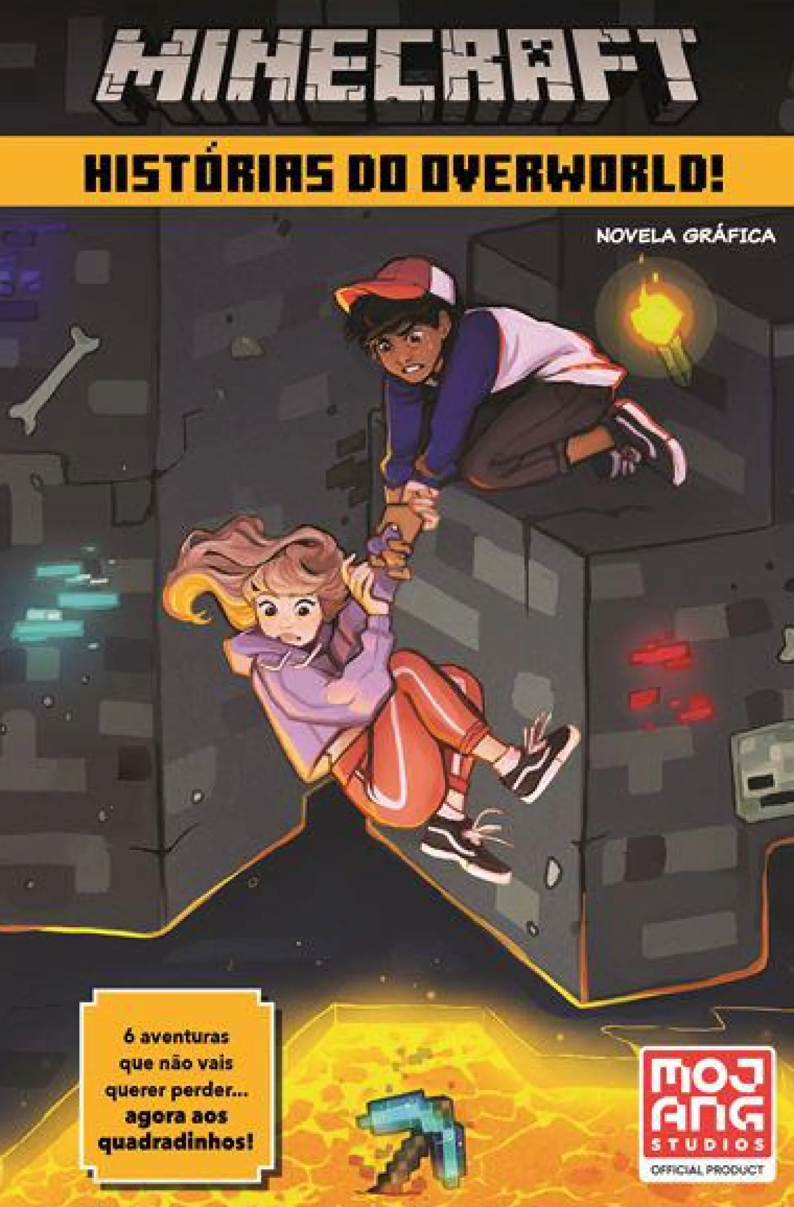 Booksmile Minecraft - Histórias do Overworld! de Vários Autores - Novela Gráfica^ Banda Desenhada E Novelas Gráficas
