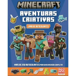 Booksmile Minecraft - Livro de Autocolantes^ Atividades
