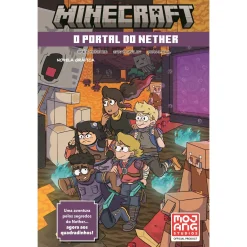 Booksmile Minecraft - o Portal do Nether de Sfe R. Monster^ Banda Desenhada E Novelas Gráficas