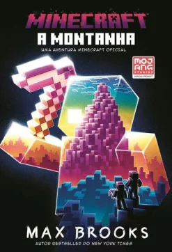 Booksmile Minecraft: A Montanha de Max Brooks - Uma Aventura Minecraft Oficial^ Coleções Juvenis