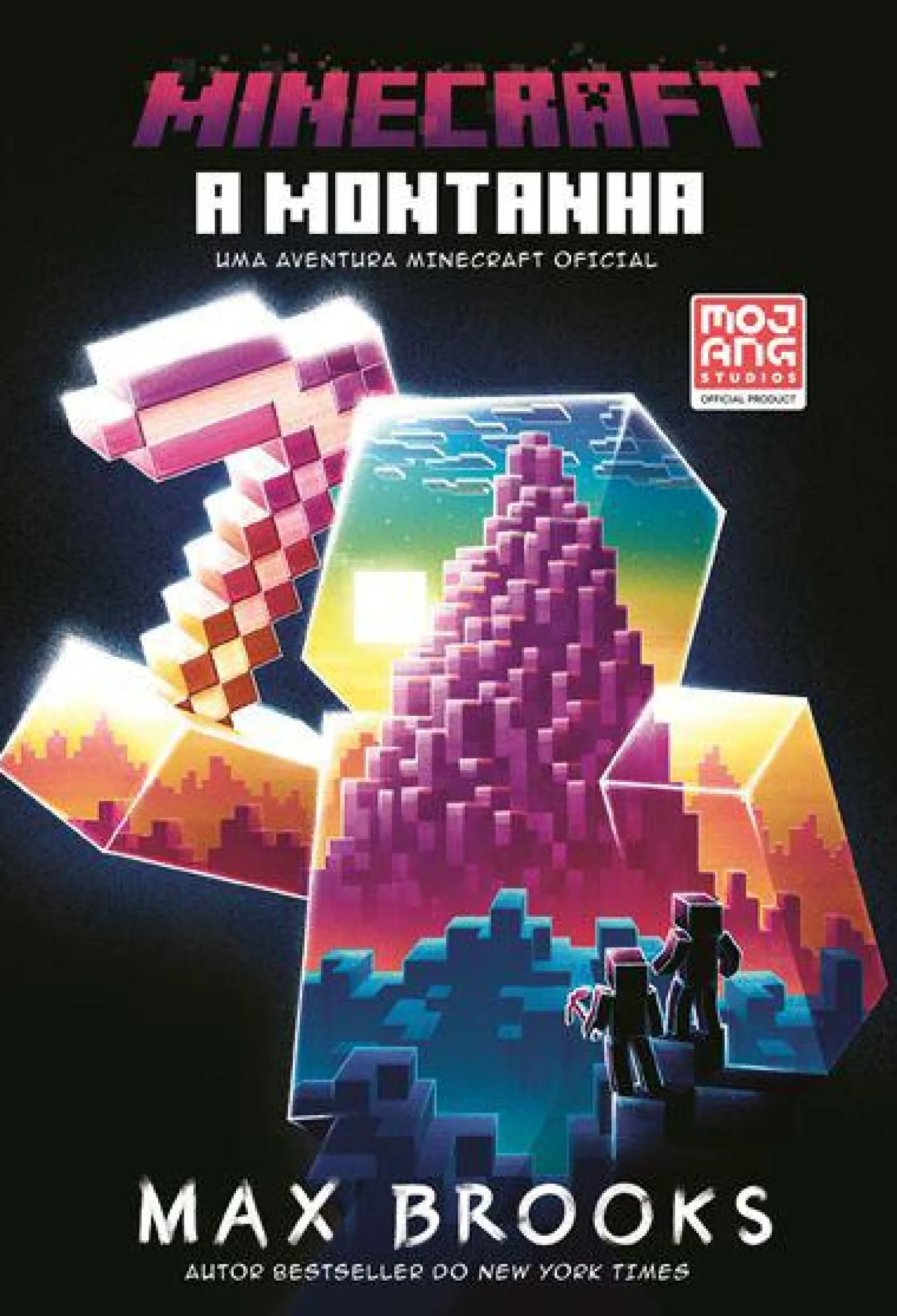 Booksmile Minecraft: A Montanha de Max Brooks - Uma Aventura Minecraft Oficial^ Coleções Juvenis