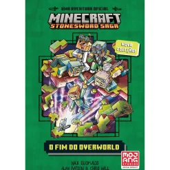 Booksmile Minecraft de Nick Eliopulos - Stonesword Saga: o Fim do Overworld^ Coleções Juvenis