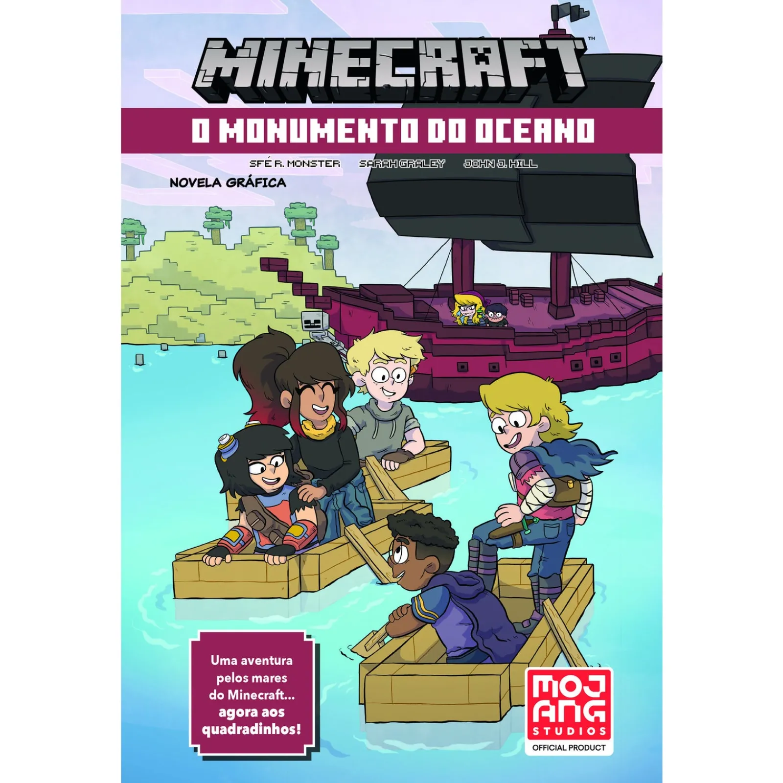 Booksmile Minecraft: o Monumento do Oceano de Sfe R. Monster^ Banda Desenhada E Novelas Gráficas
