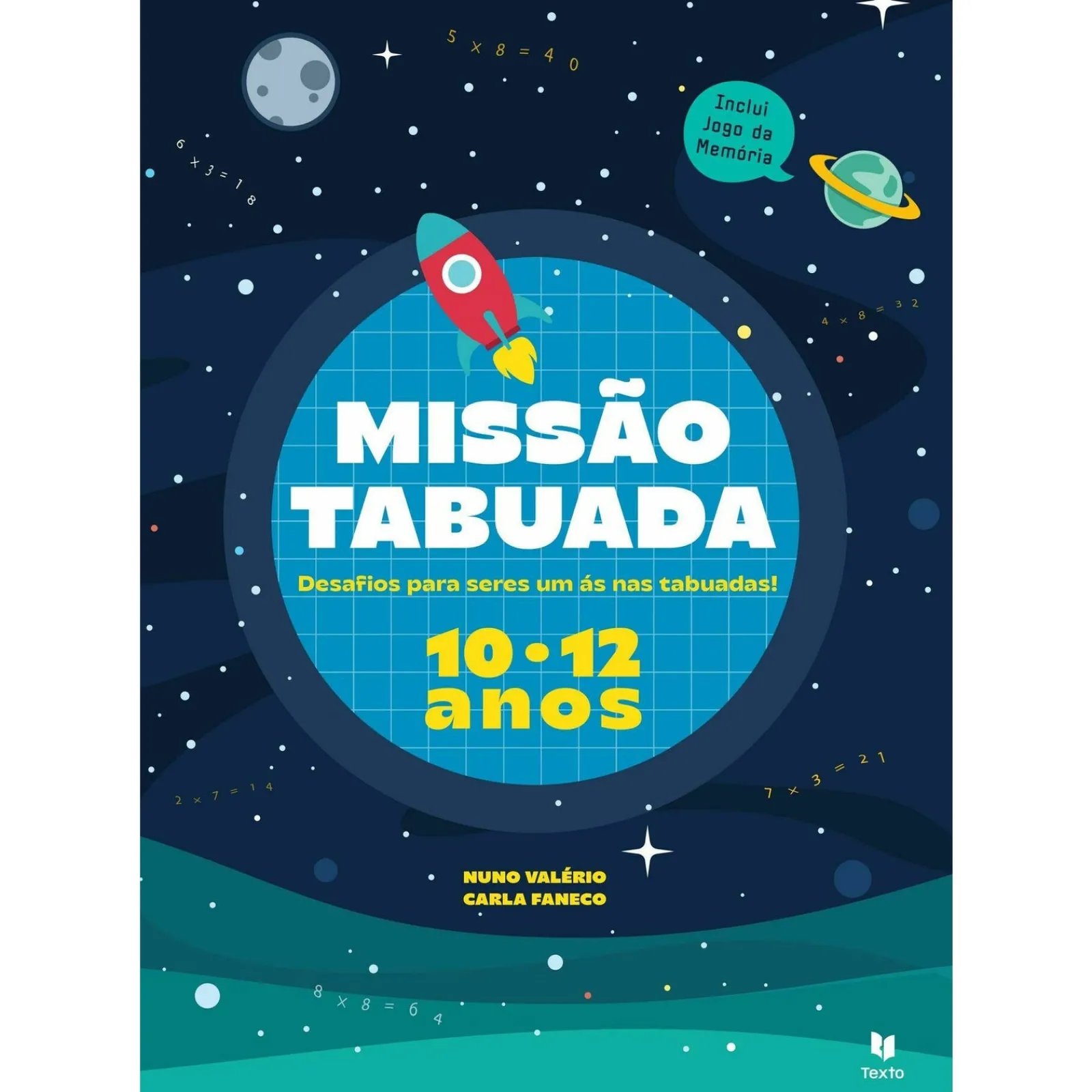 Texto Editora Missão Tabuada 10 -12 Anos^ Dicionários E Gramáticas