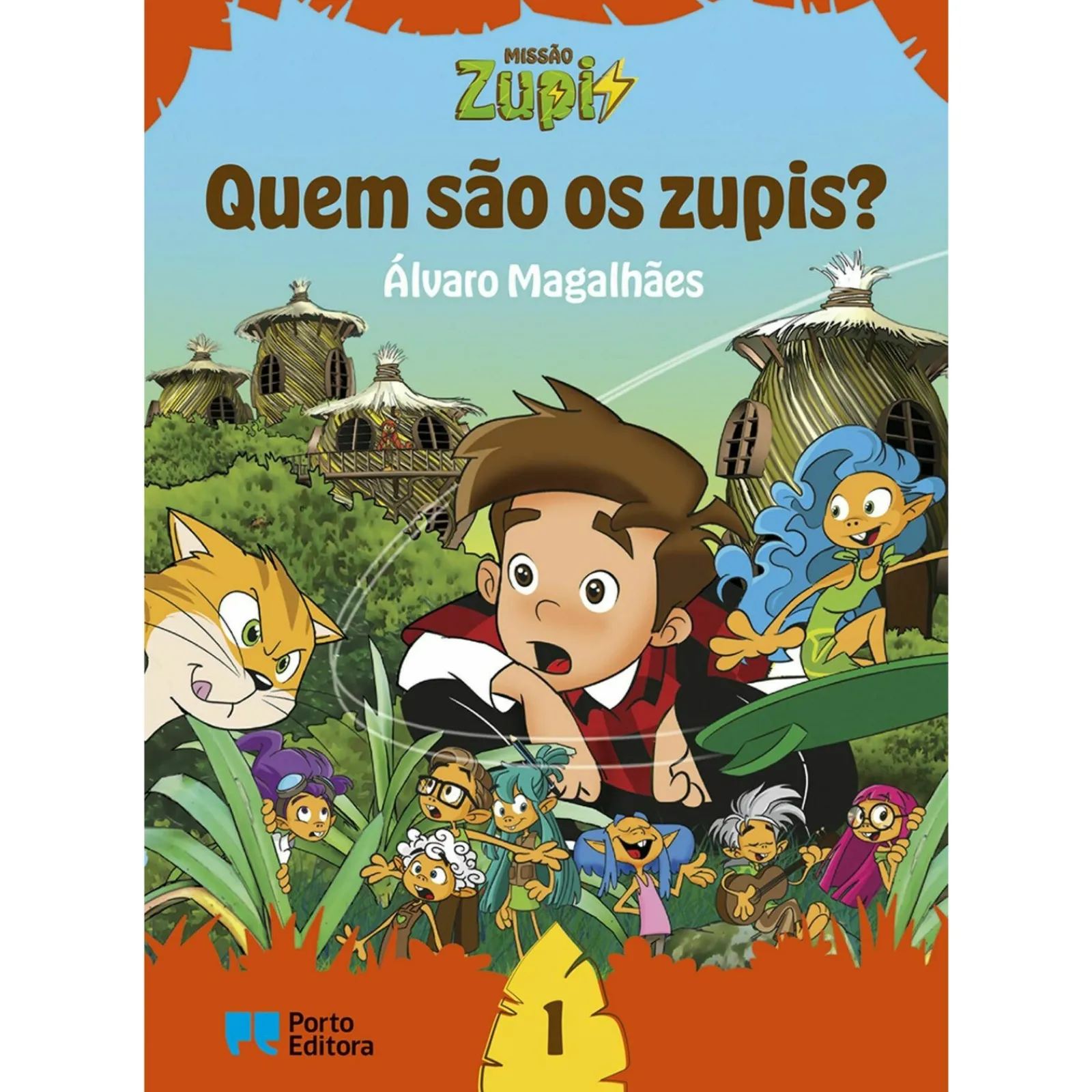 Porto Editora Missão Zupi - Quem São os Zupis? de Álvaro Magalhães - Livro 1^ Literatura Infantil