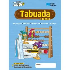 Porto Editora Missão Zupi - Tabuada - 7-10 Anos^ 1º Ciclo