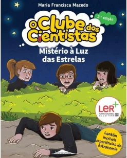 Booksmile Mistério à Luz das Estrelas de Maria Francisca Macedo - O Clube dos Cientistas N.º 12 (2ª Edição)^ Coleções Juvenis