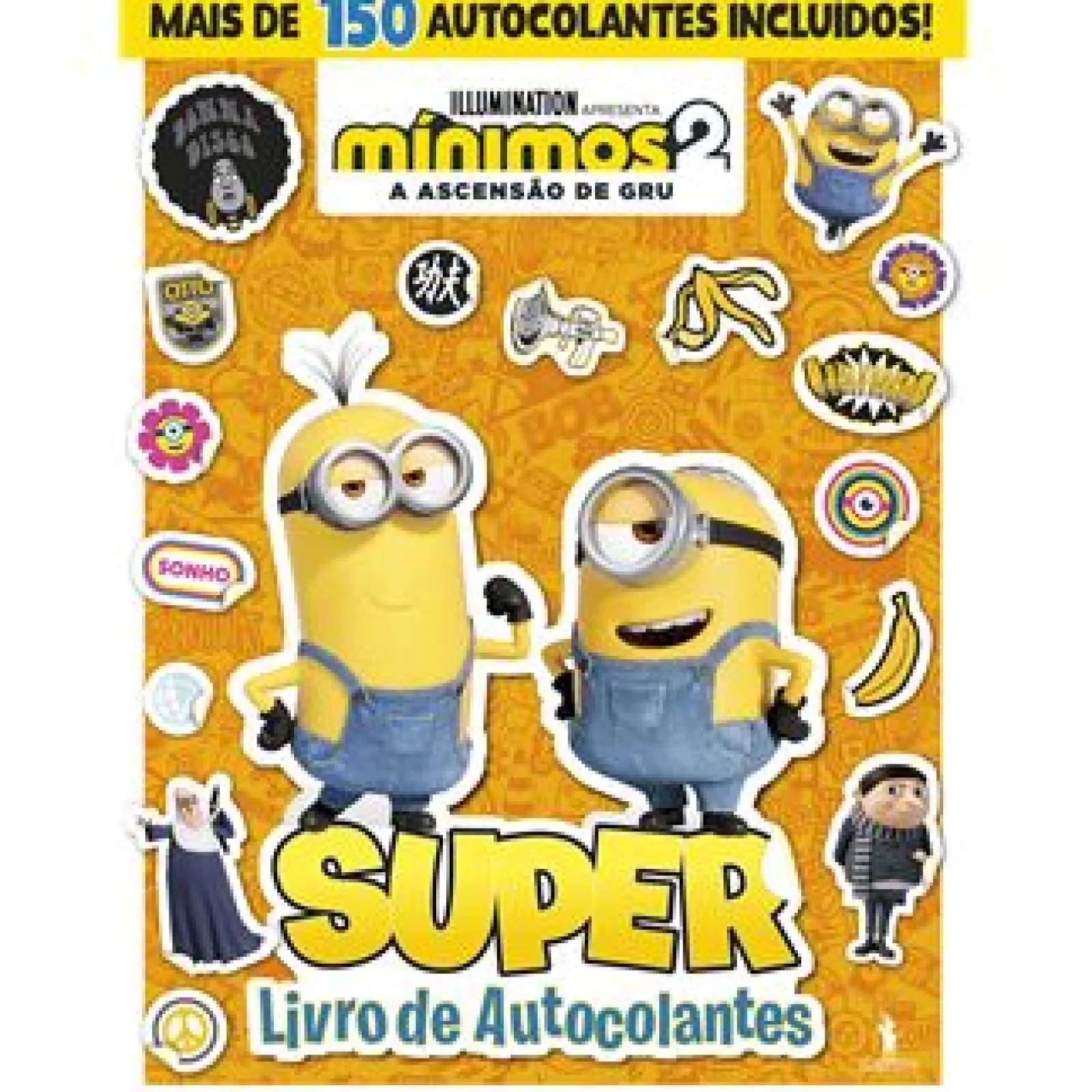 Dom Quixote Mínimos 2 - A Ascensão de Gru - Super Livro de Autocolantes de Universal^ Atividades
