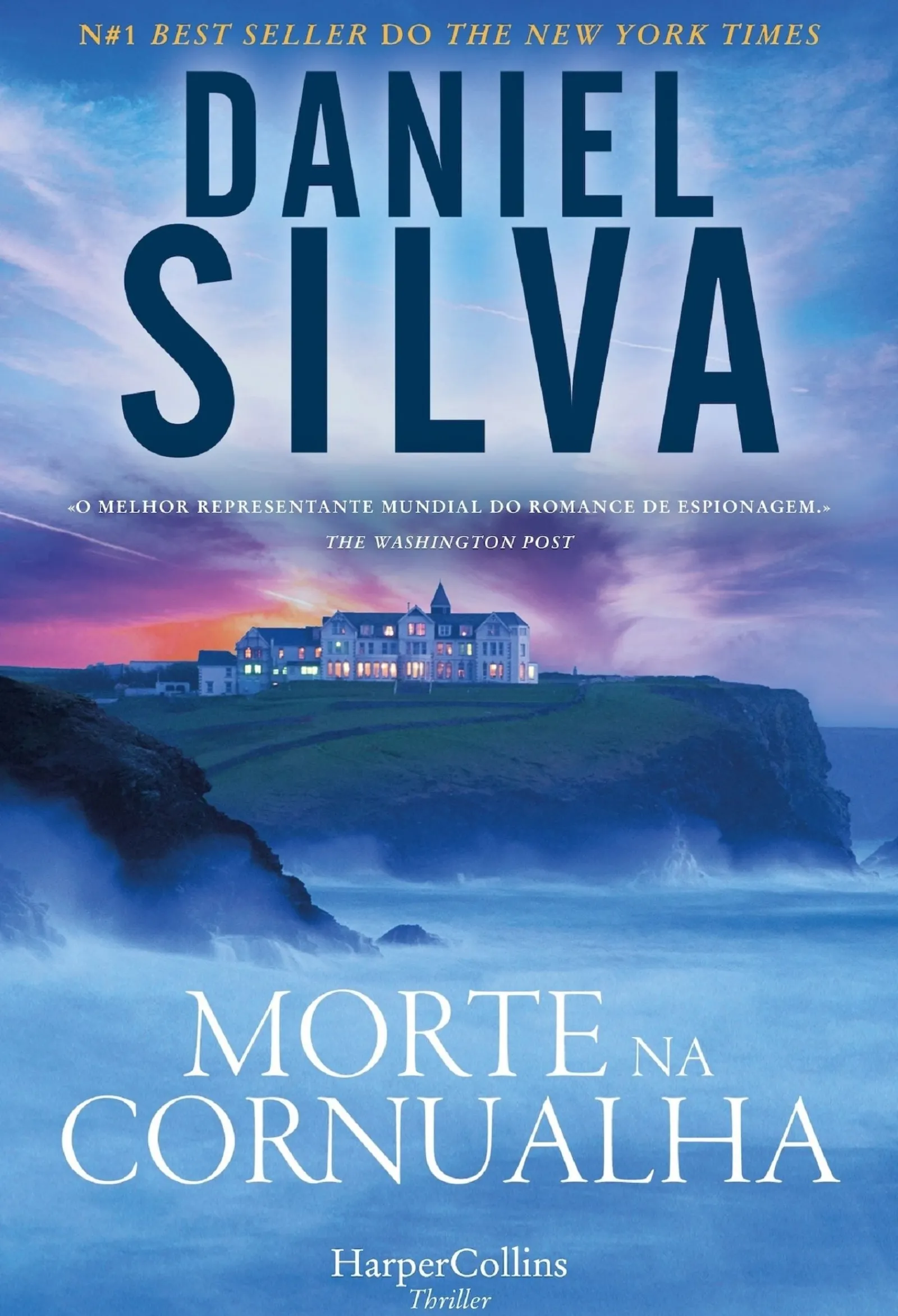 Harper Collins Morte na Cornualha de Daniel Silva^ Policial