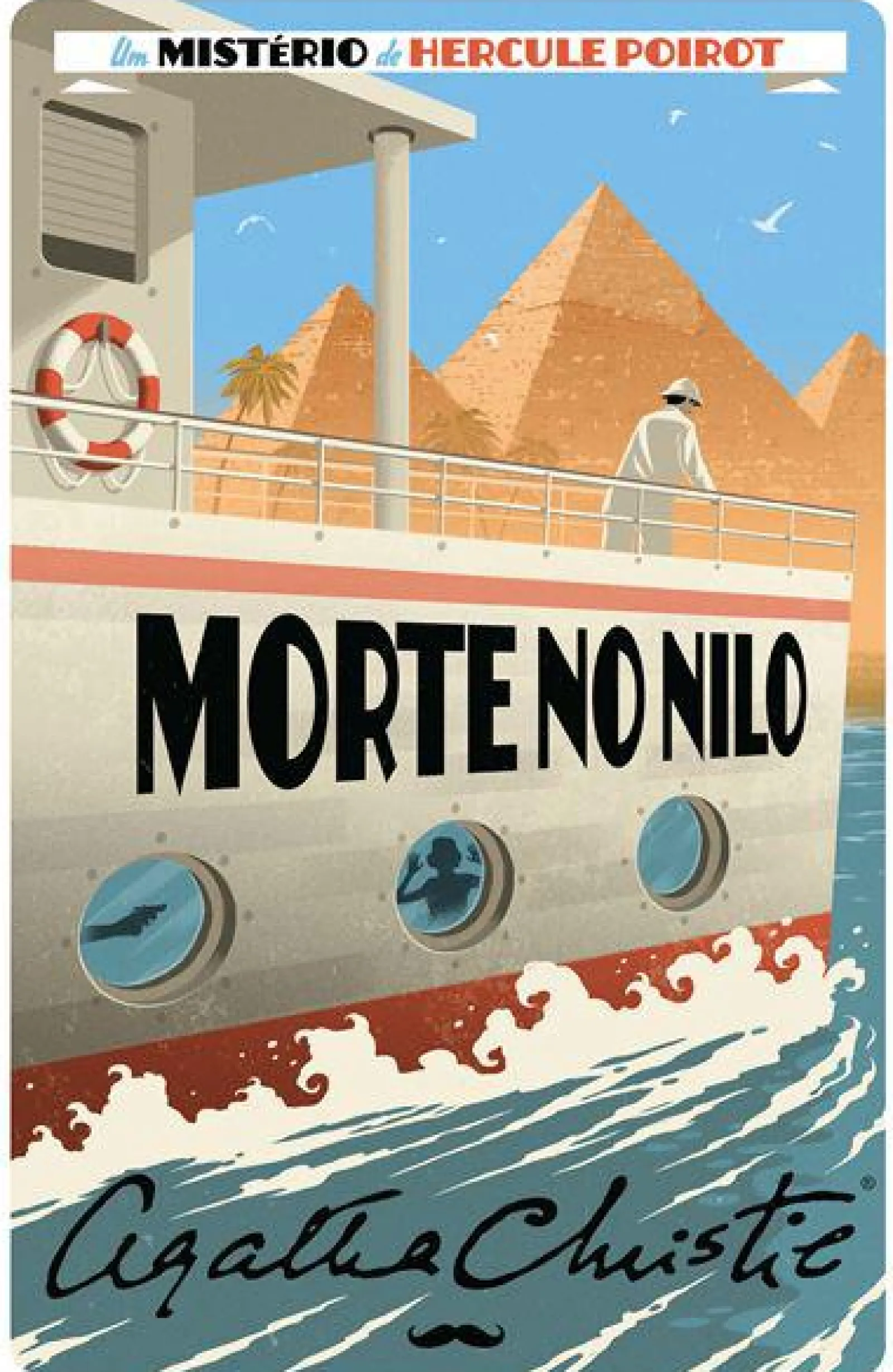 Edições Asa Morte no Nilo de Agatha Christie - Hercule Poirot N.º 18^ Coleções Juvenis