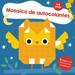 Yoyo Books Mosaico de Autocolantes - Coruja 4-6 Anos de Yoyo Studios^ Atividades