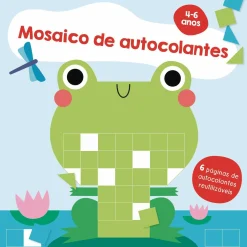 Yoyo Books Mosaico de Autocolantes - Sapo 4-6 Anos de Yoyo Studios^ Atividades