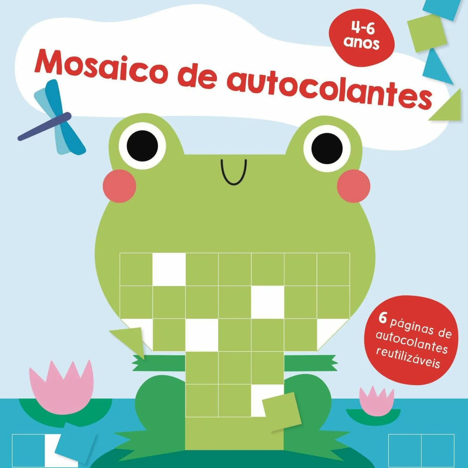 Yoyo Books Mosaico de Autocolantes - Sapo 4-6 Anos de Yoyo Studios^ Atividades