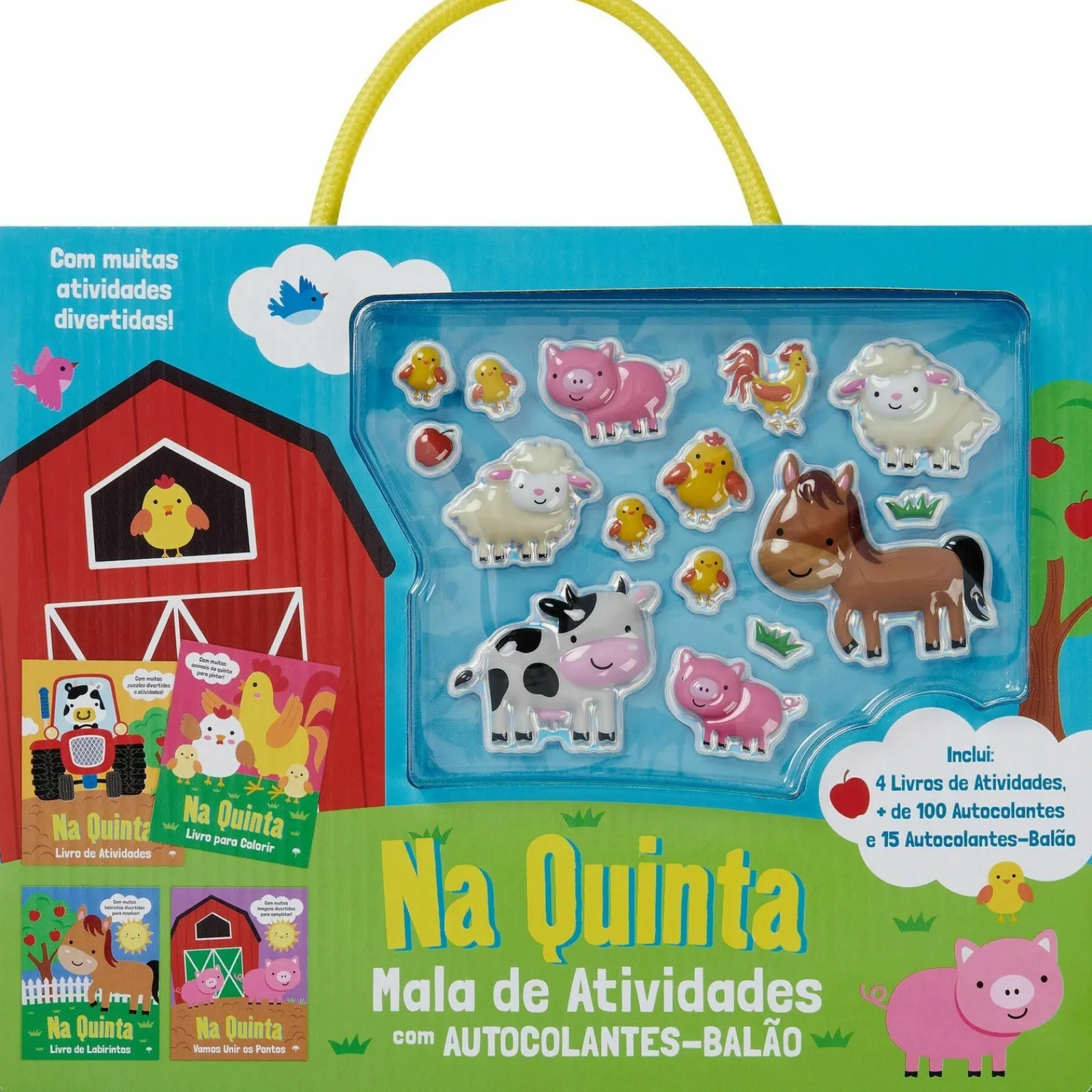 Jacaranda Na Quinta - Mala de Atividades com Autocolantes Balão de Mala De Atividades^ Atividades