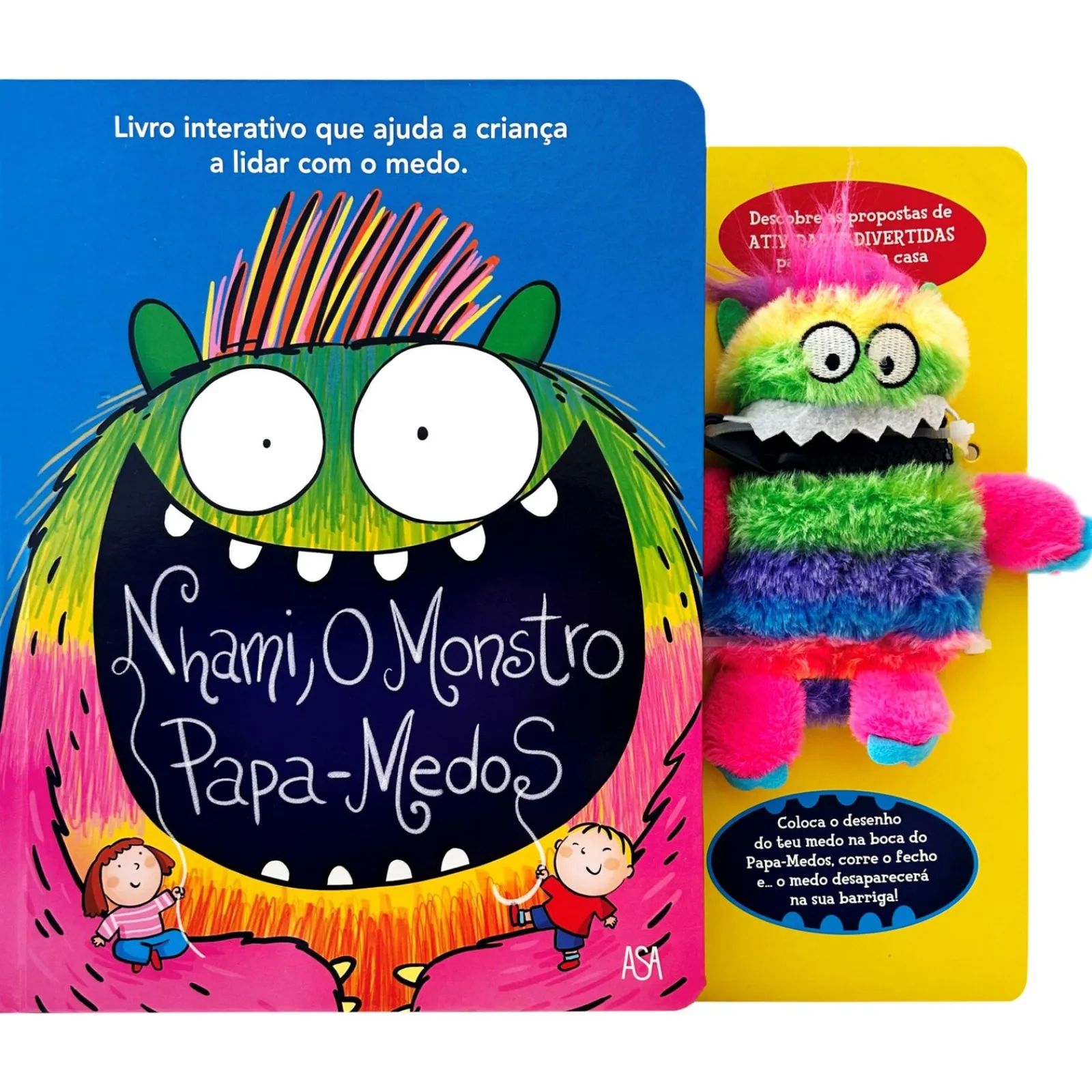 Asa Nhami, o Monstro Papa-Medos de La Coccinella^ Literatura Infantil