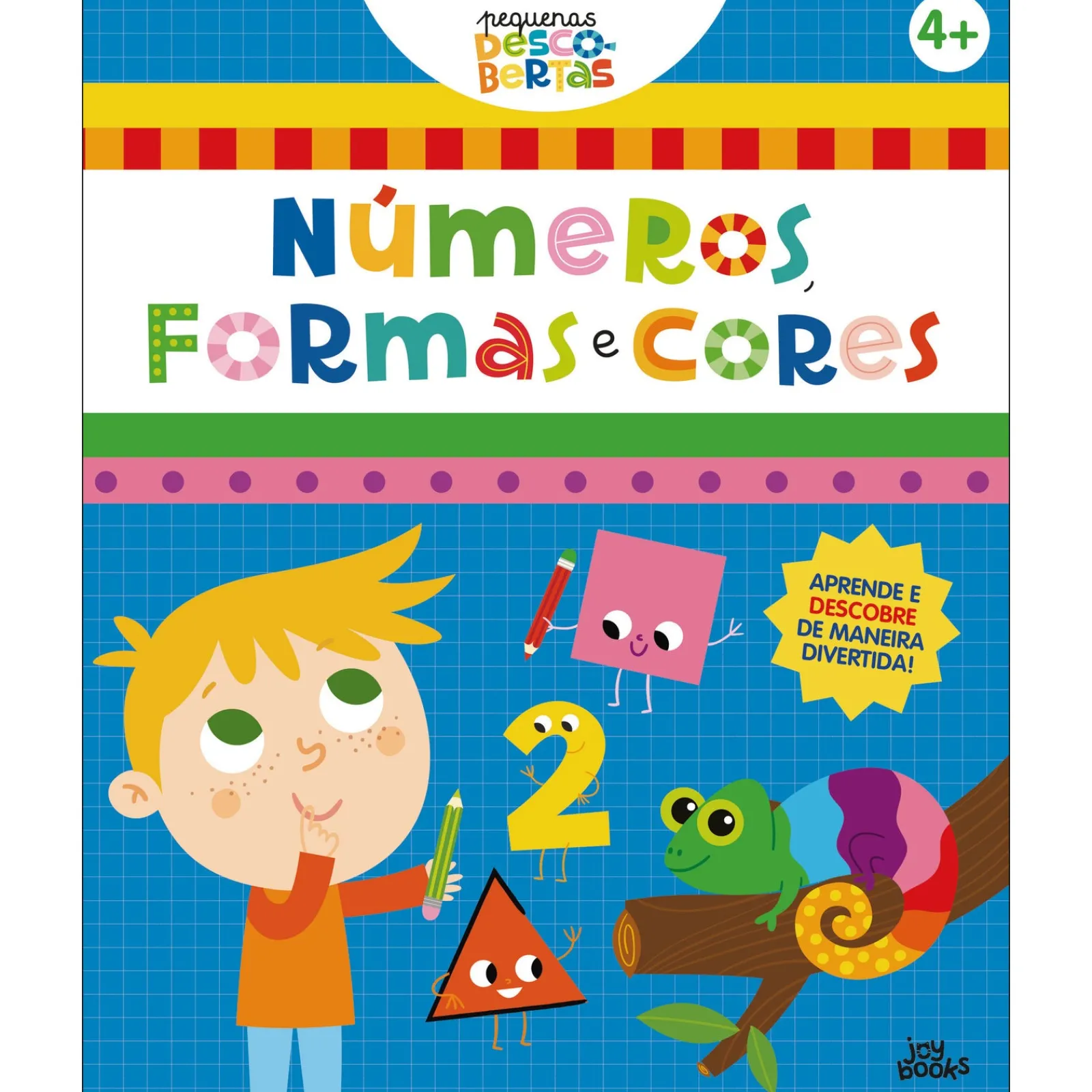 Joybooks Números, Formas e Cores de Lisa Lupano^ Atividades