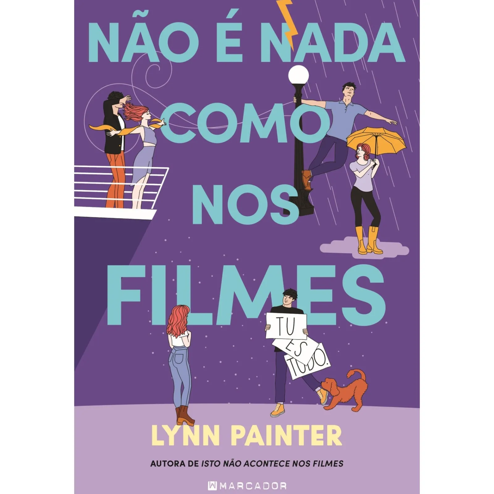 Marcador Não é Nada Como nos Filmes de Lynn Painter^ Desenvolvimento Pessoal