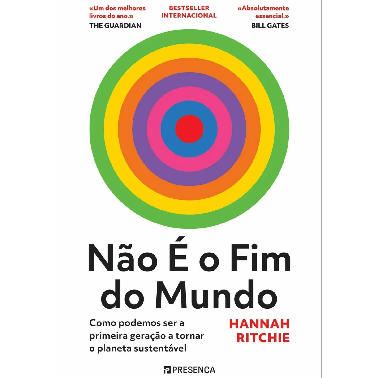 Presença Não é o Fim do Mundo - Como Podemos Ser A Primeira Geração A Tornar o Planeta Sustentável de Hannah Ritchie^ Técnicos