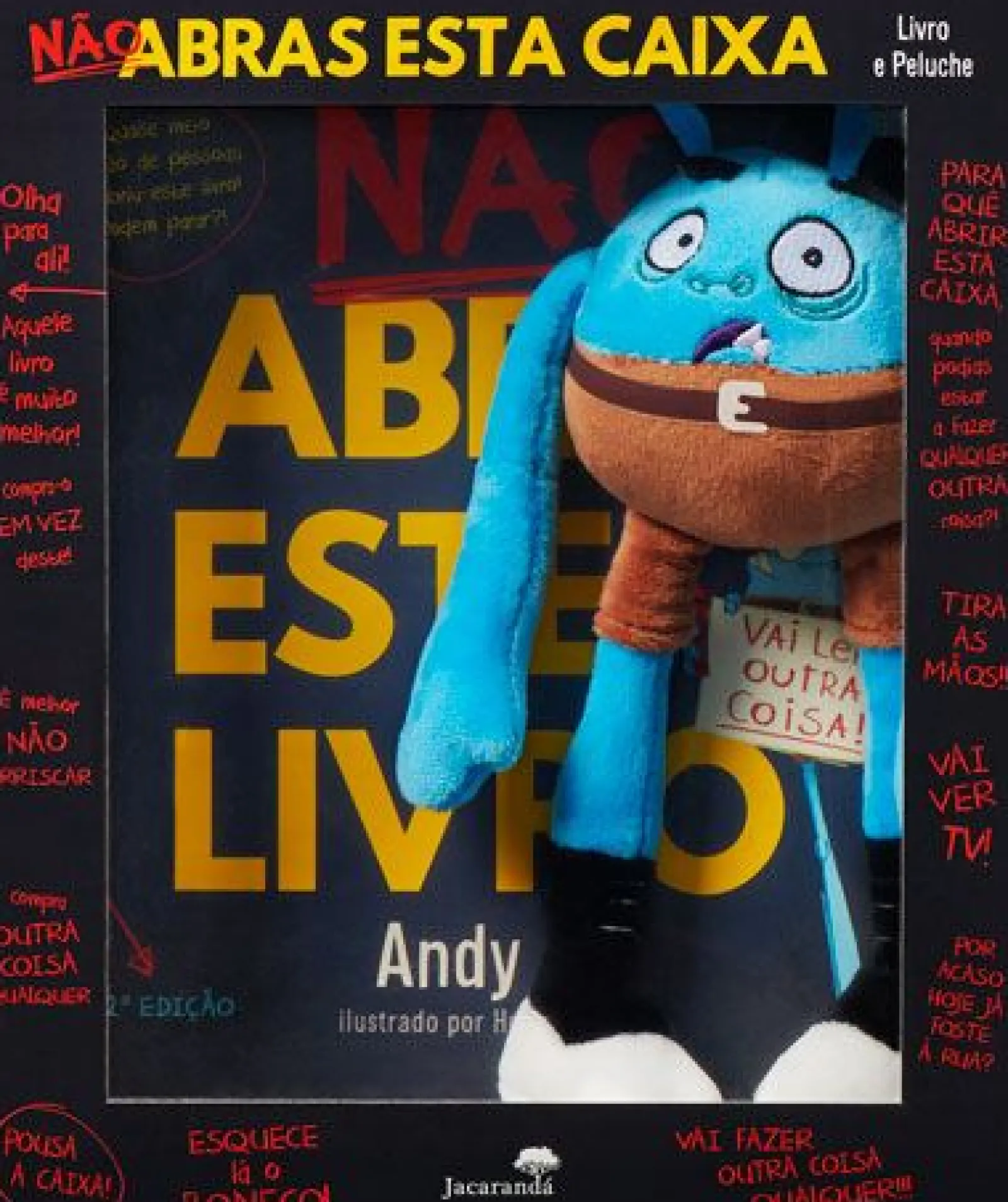 Jacaranda Não Abras Esta Caixa - Não Abras Este Livro de Andy Lee^ Literatura Infantil