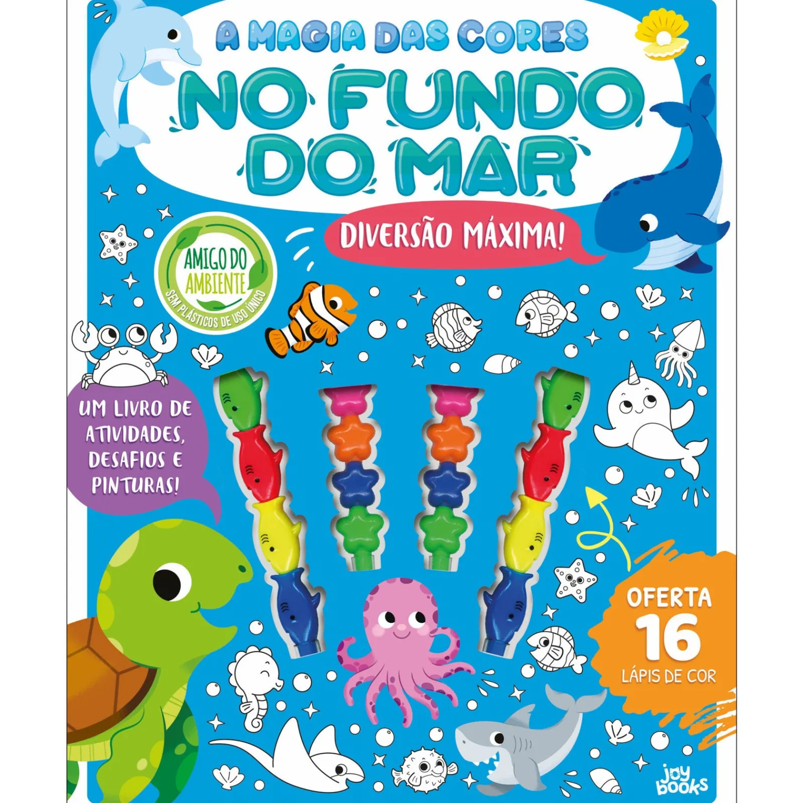 Joii Books No Fundo do Mar de Livro^ Atividades