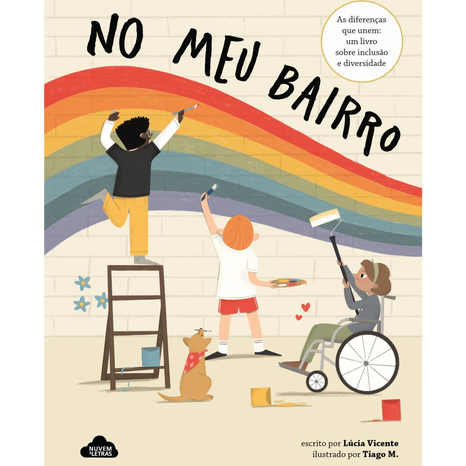 Nuvem De Letras No Meu Bairro de Lúcia Vicente^ Literatura Infantil