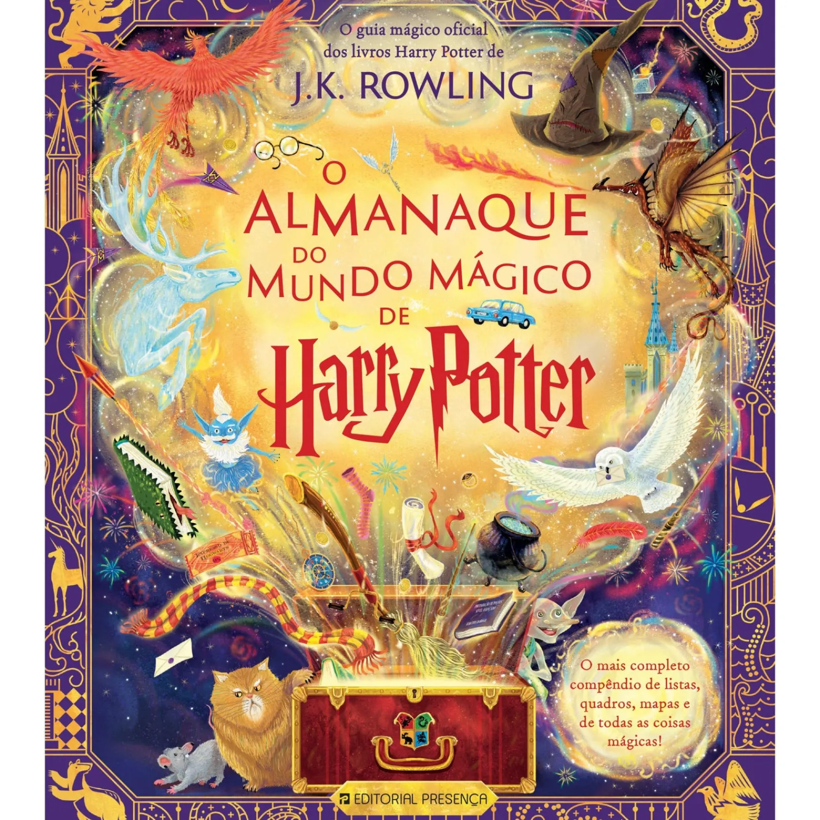 Presença O Almanaque do Mundo Mágico de Harry Potter de J.K.Rowling^ Coleções Juvenis